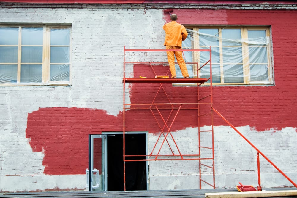 Como pintar a parede externa de casa? 3 pintar a parede externa de casa 2